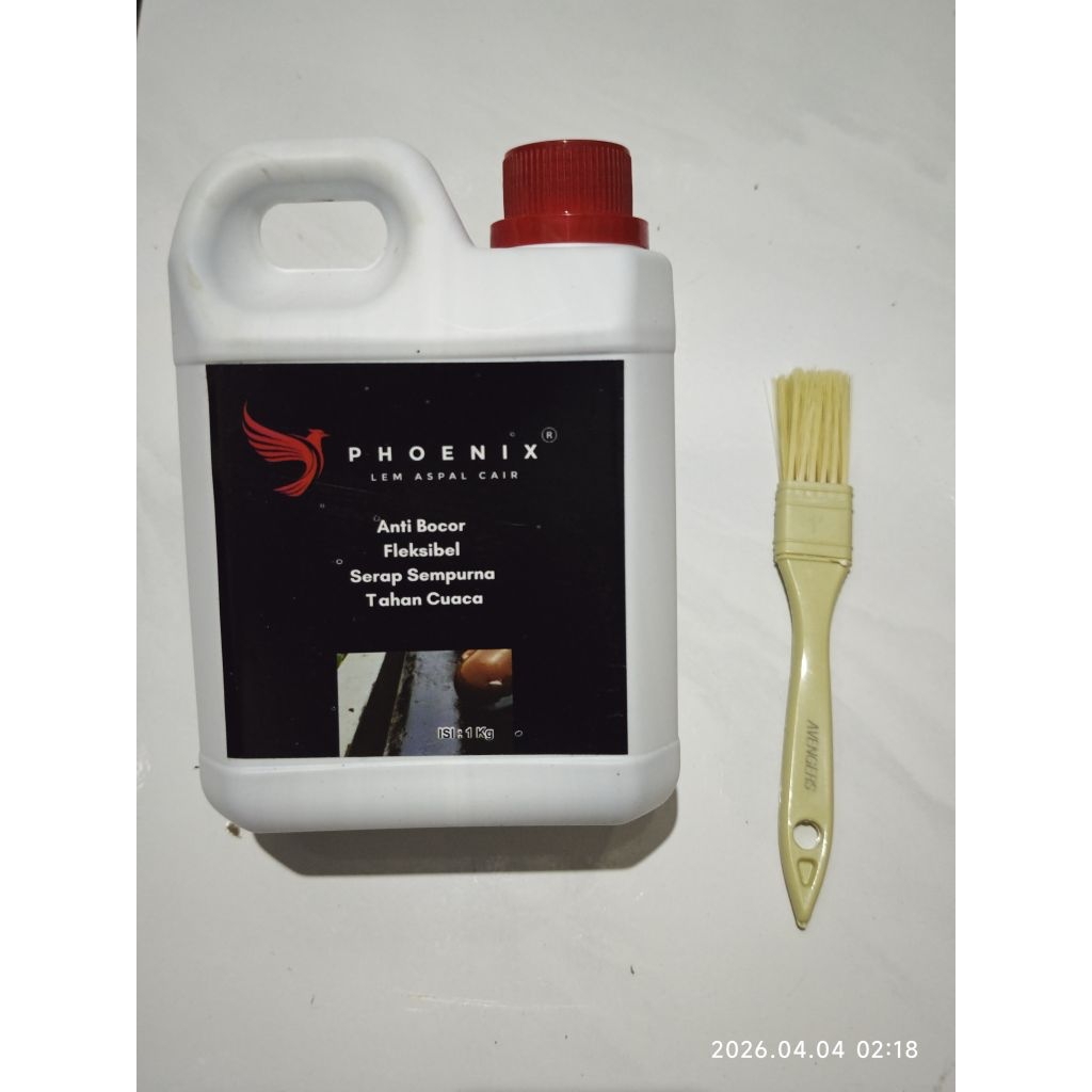 Aspal cair anti bocor , lem aspal cair 1kg Anti bocor