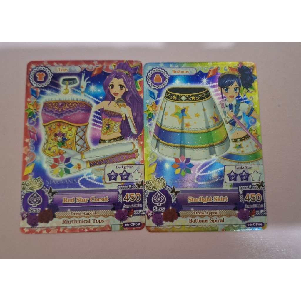 Aikatsu Star Anis card original