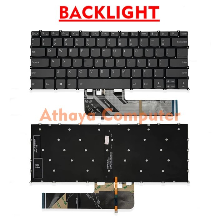 keyboard Lenovo Yoga Slim 7-14ARE05 7-14IIL05 7-14ITL05 Backlight