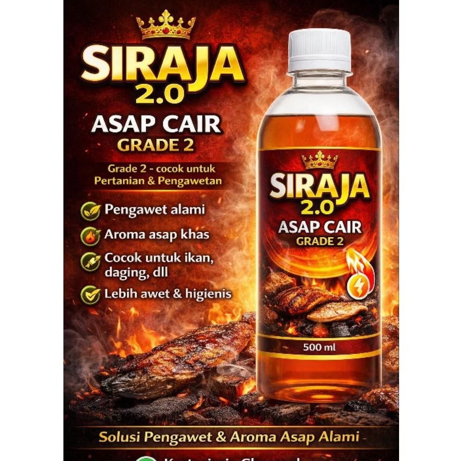 Asap cair batok kelapa grade 2