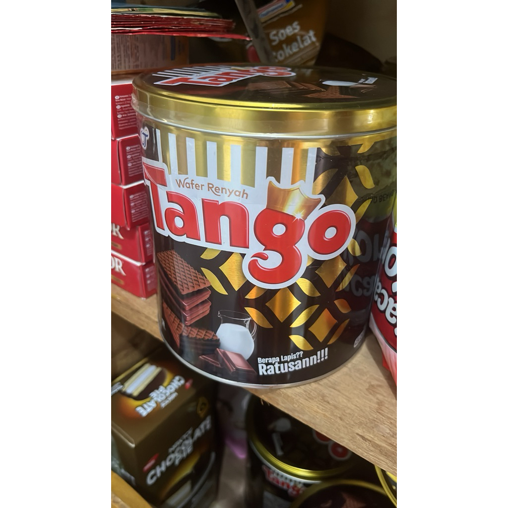Paket Jajan Lebaran Biskuit Tango Cokelat 270gr