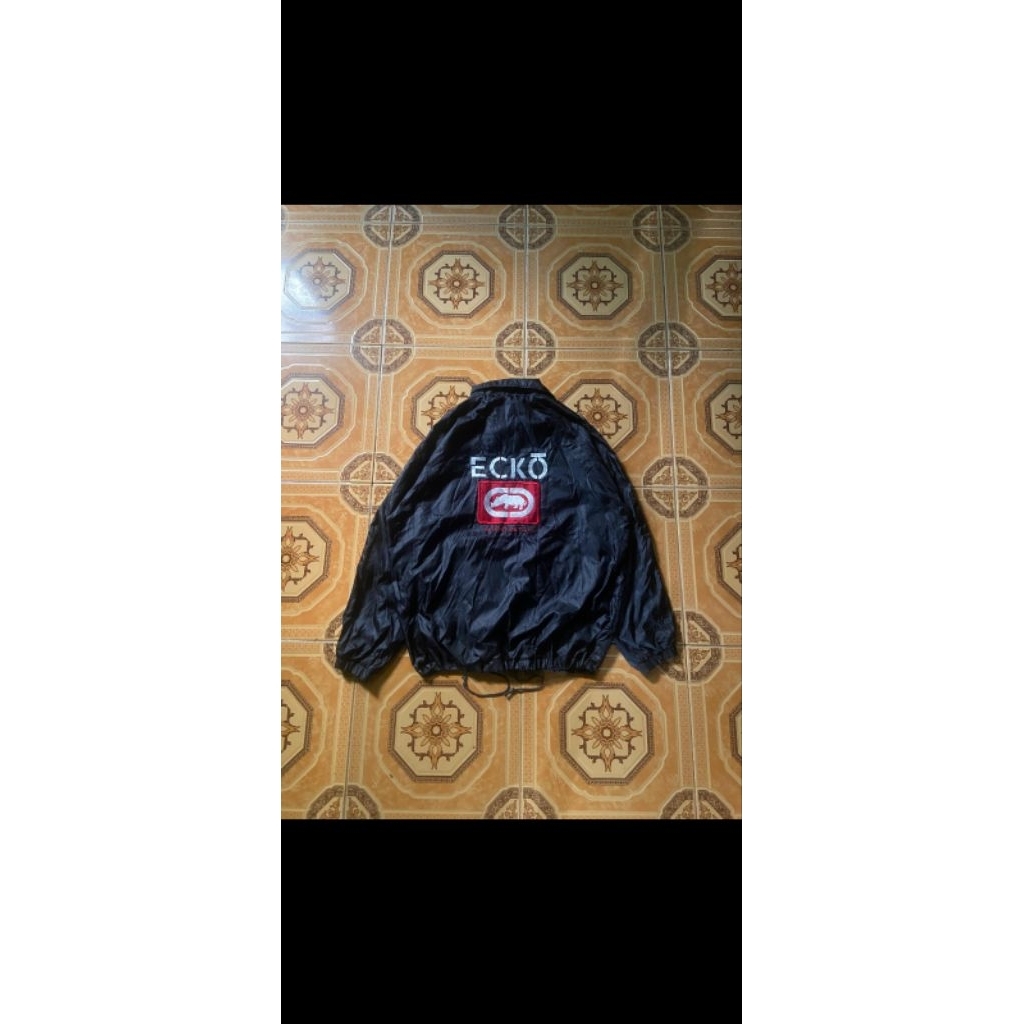 ECKO UNLTD SPELLOUT TRACKTOP WINDBREAKER JACKET