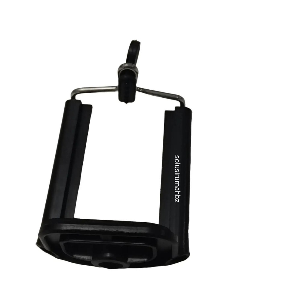 KEPALA HOLDER TONGSIS SAJA U TRIPOD HITAM HANDPHONE HP
