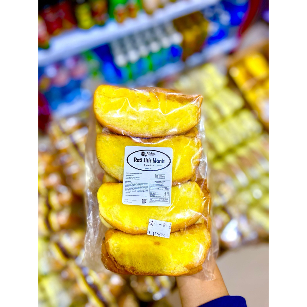 Roti Sisir Pinggiran Jordan Bakery - Roti Sisir Pinggiran Manis