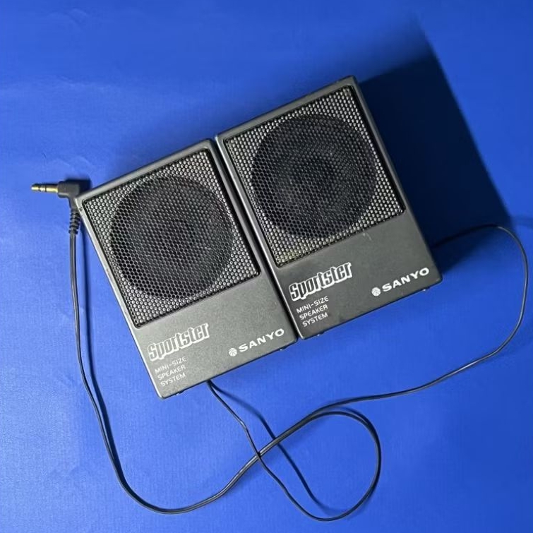 Speaker Vintage Sanyo M - 44 Untuk Walkman & Discman