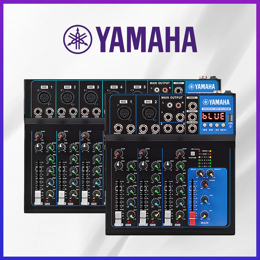 YAMAHA Mixer audio MG04BT/MG07BT audio mixer DJ mixer 4ch/7channels bluetooth /USB/PC/MP3 player ber
