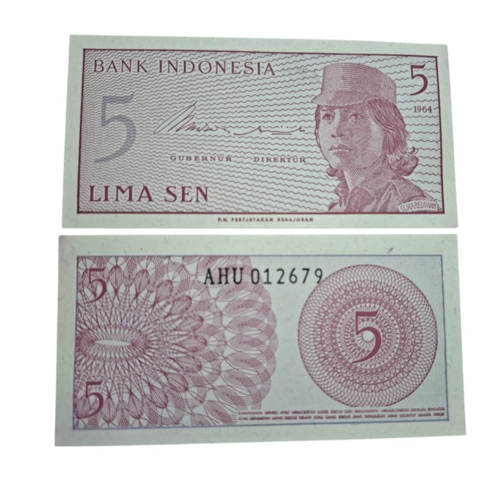 Koleksi 5 sen Dwikora 1964 asli