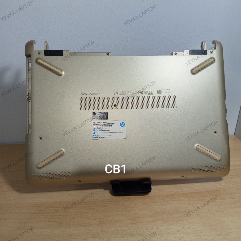 [ GOLD ] Casing Bawah HP 14-bw HP 14-bs HP 240 G6 Normal Tested Seken Original [ bottomcase cover bo