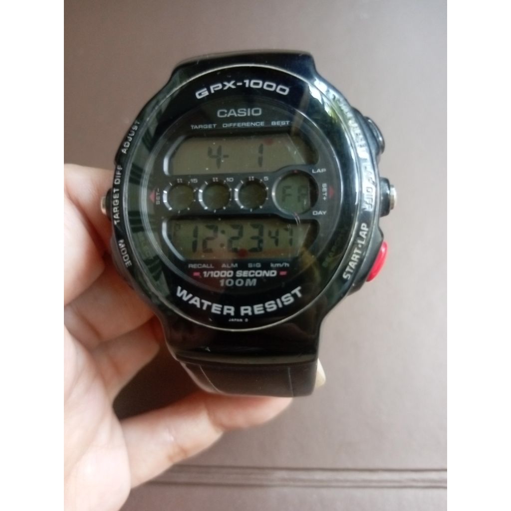 Vintage Casio GPX-1000 Men's Digital Watch