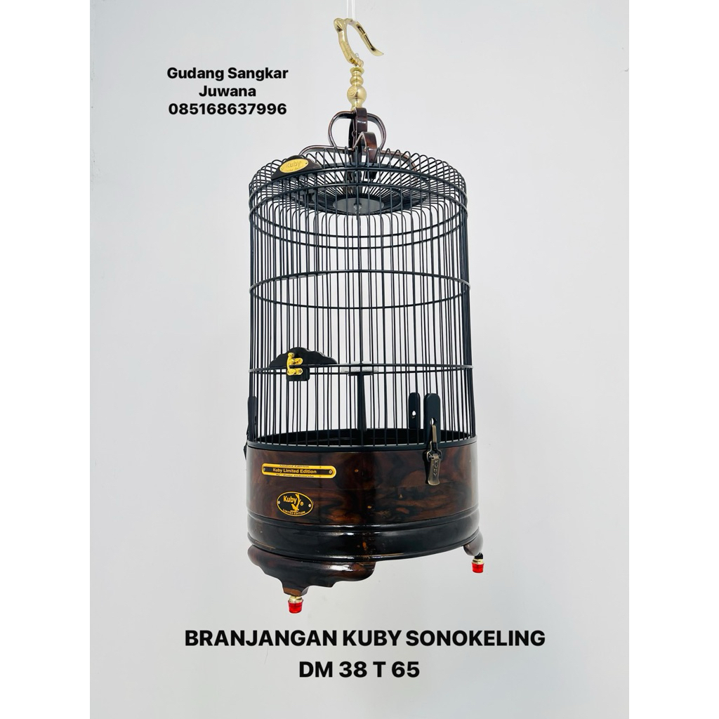 Sangkar Branjangan Kuby Sonokeling Diameter 38 Tinggi 65