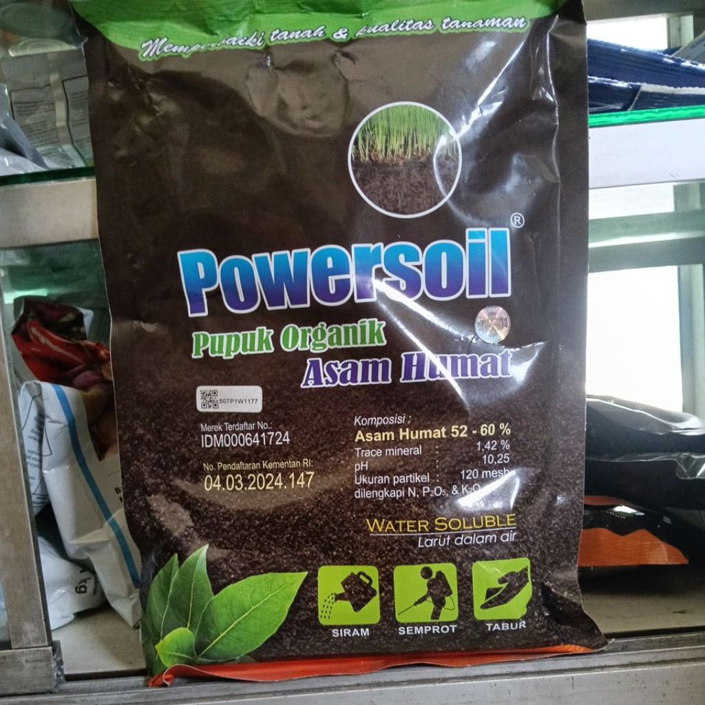 Powersoil  asam humat 1kg
