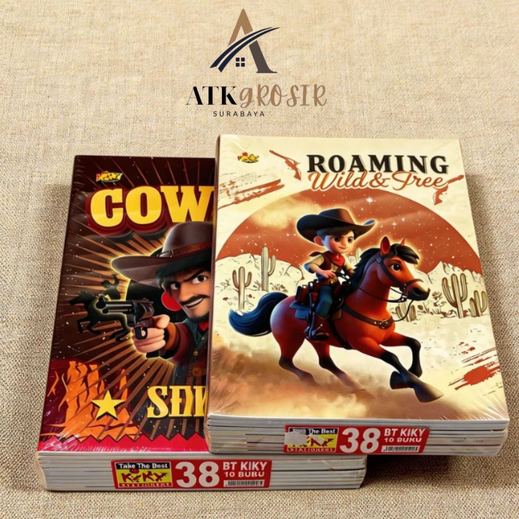 BUKU TULIS KIKY 1 PACK 38 LEMBAR
