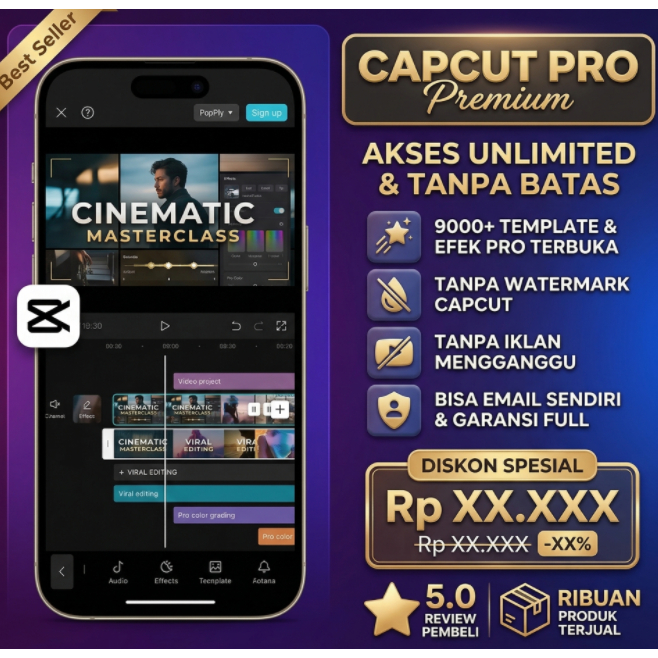 Jago Capcut  Edit Video || Content Creator Profesional | Custom