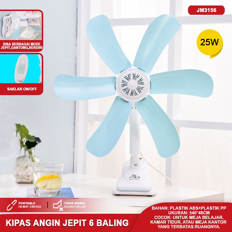 Kipas Angin Meja Jepit Portable Mini fan dinding jepit duduk kipas Angin Berdiri Kipas Ac Mini