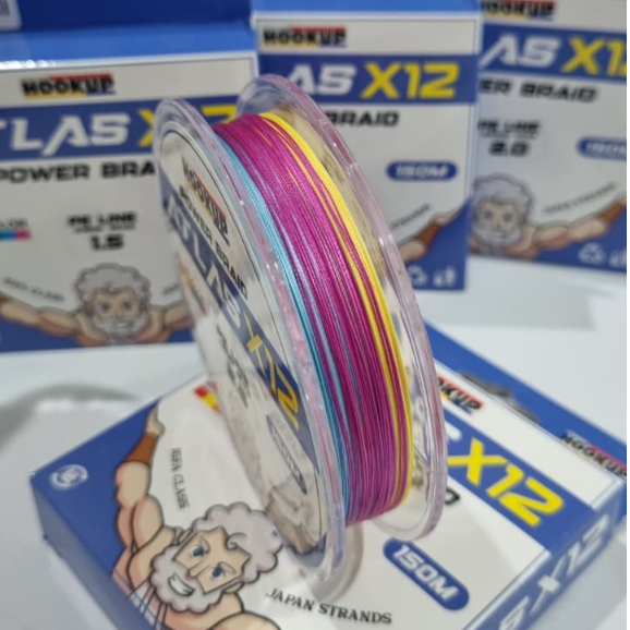 SENAR PE HOOKUP ATLAS X12 150m | SENAR PANCING
