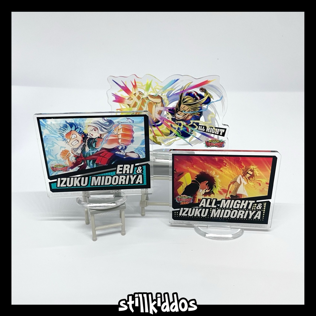 OFFICIAL MERCHANDISE [ My Hero Academia ]  akrilik standee deku bakugo soto all might endavour eri u
