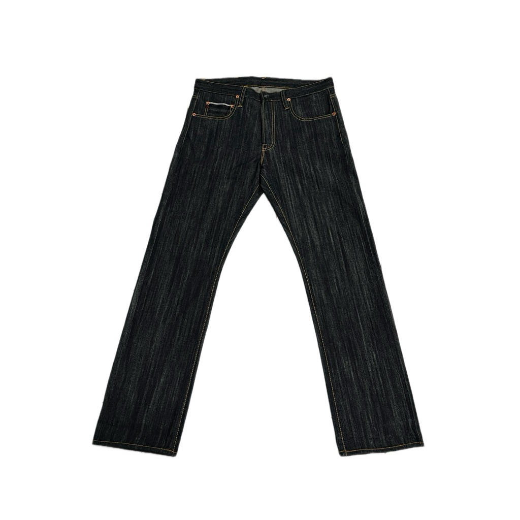 EVERMORE DENIM - ARASHI STRAIGHT 17oz Unsanforized Raw Selvedge Denim | Slim Straight | Purple Selve