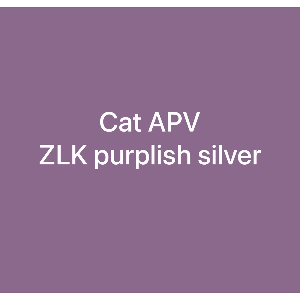 Cat mobil APV ZLK purplish silver
