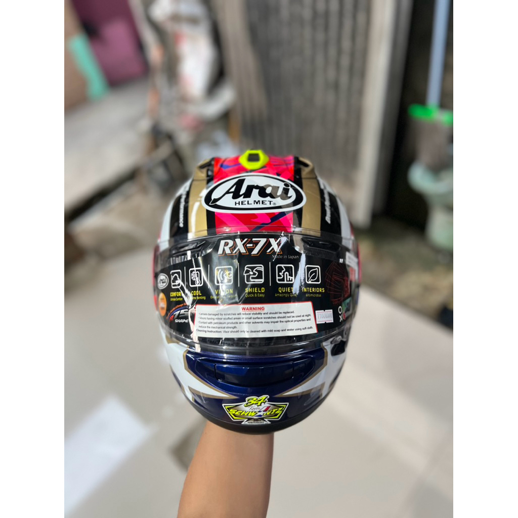 Arai Rx7x Kevin Schwantz