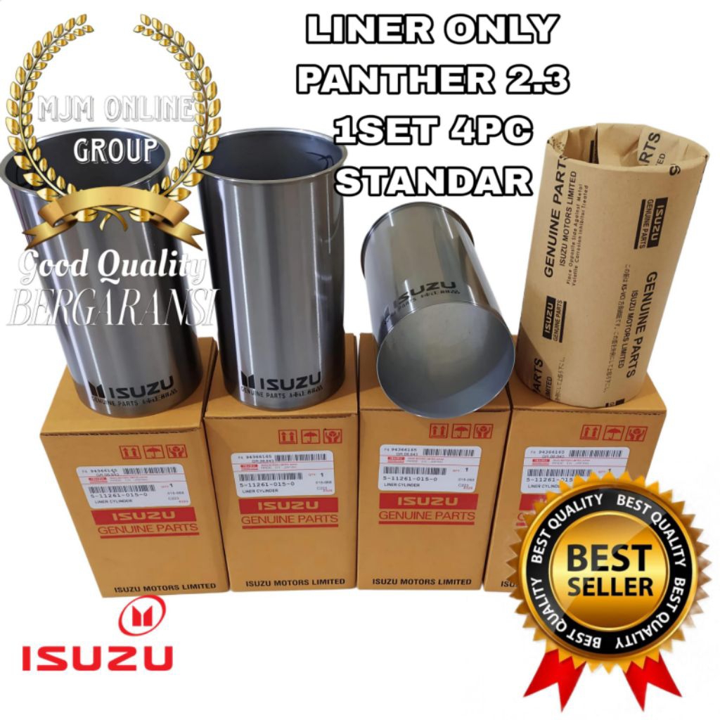 Liner Boring Cylinder Head Panther 2.3 2300cc 1set 4pc Finish Standar Original