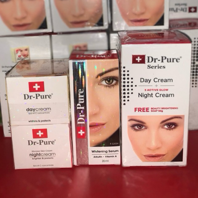 DR PURE 1 PAKET / PAKET PEMUTIH WAJAH BPOM MURAH