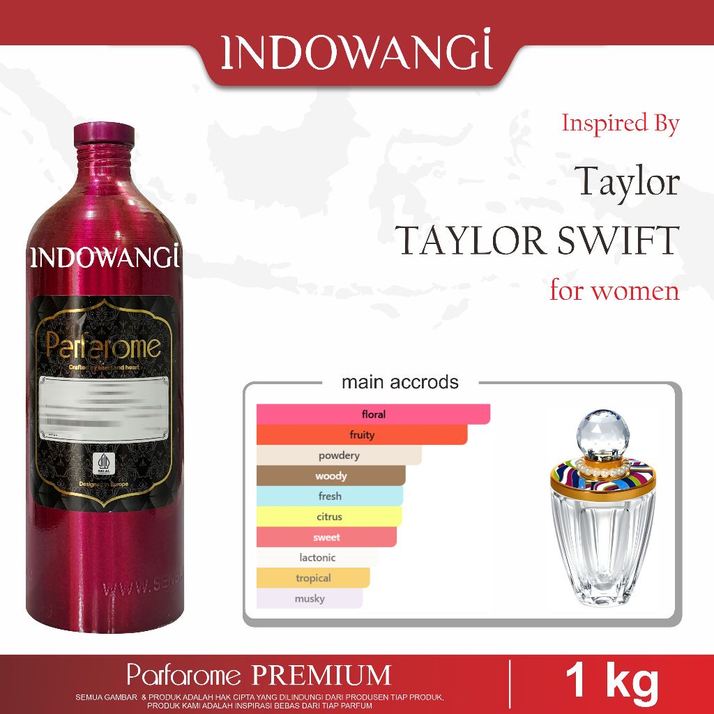 Bibit Parfum TAYLOR SWIFT Parfarome Preium 1kg