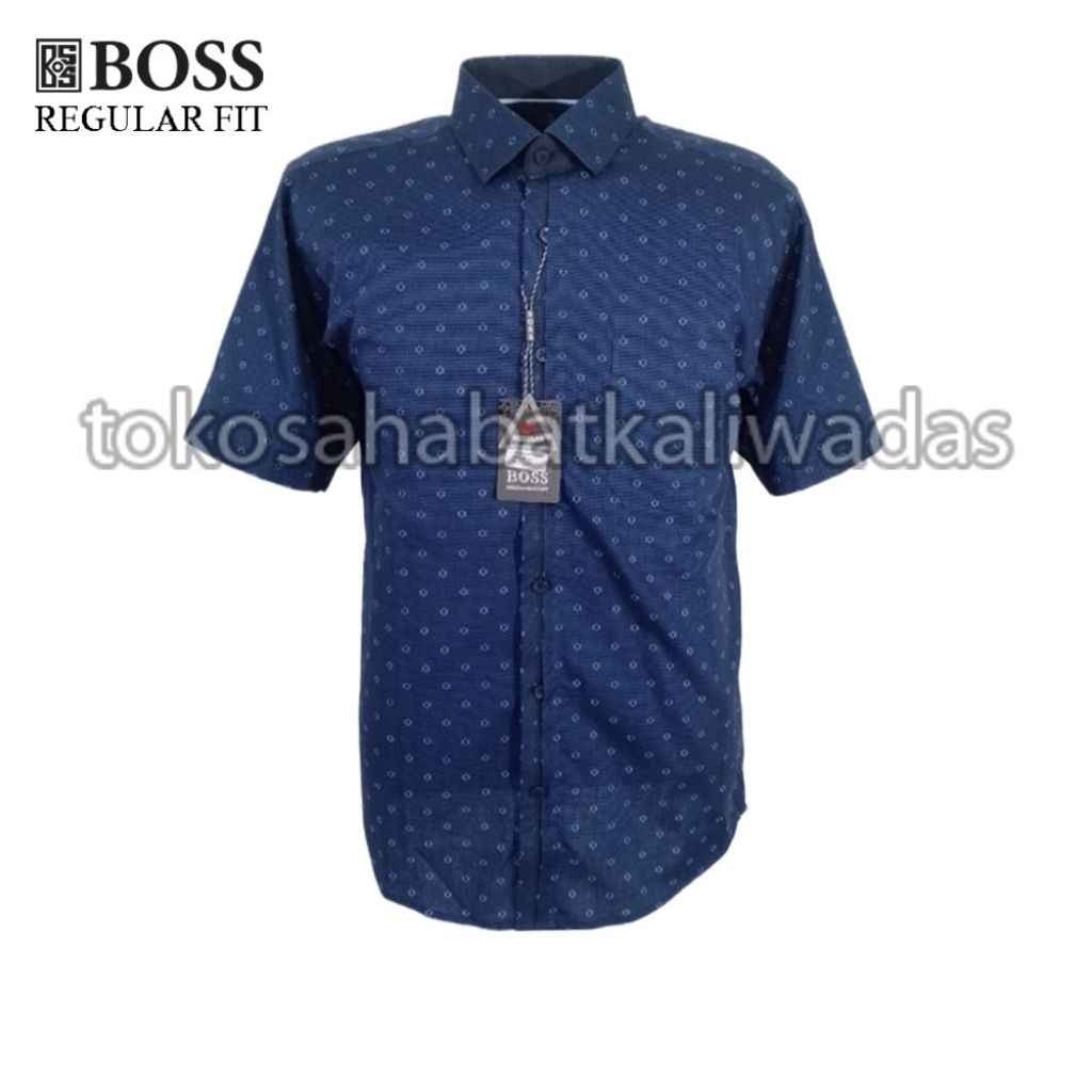 KEMEJA TANGAN PENDEK REGULAR BOSS 246