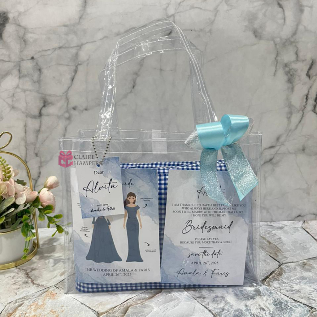 Attire Guide Custom / Attire Guide Jawa / Aesthetic Bridesmaid Card and Attire Guide / Attire Guide 