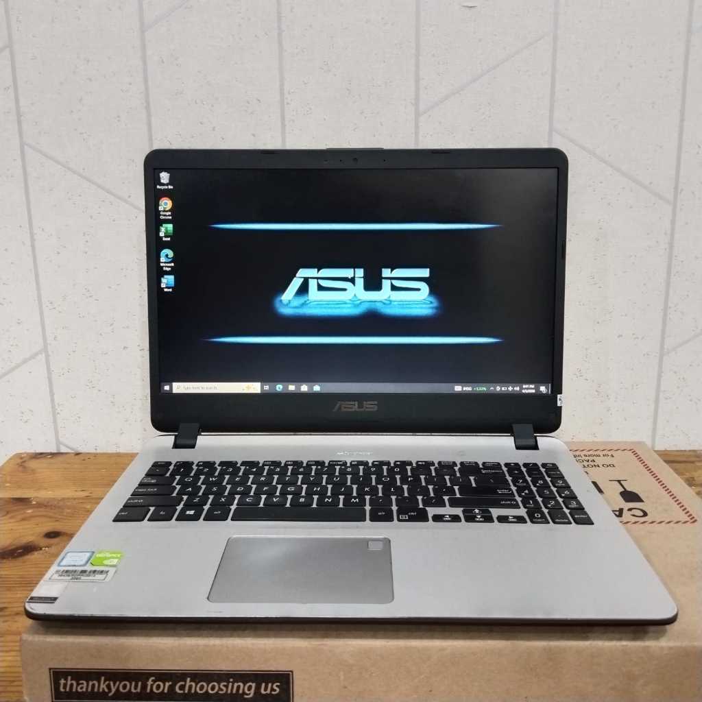 Laptop Asus VivoBook A507U, Intel Core i5 - 8250U, Gen 8Th, ##DualVga, Super Slim, Seri Baru, Lengka