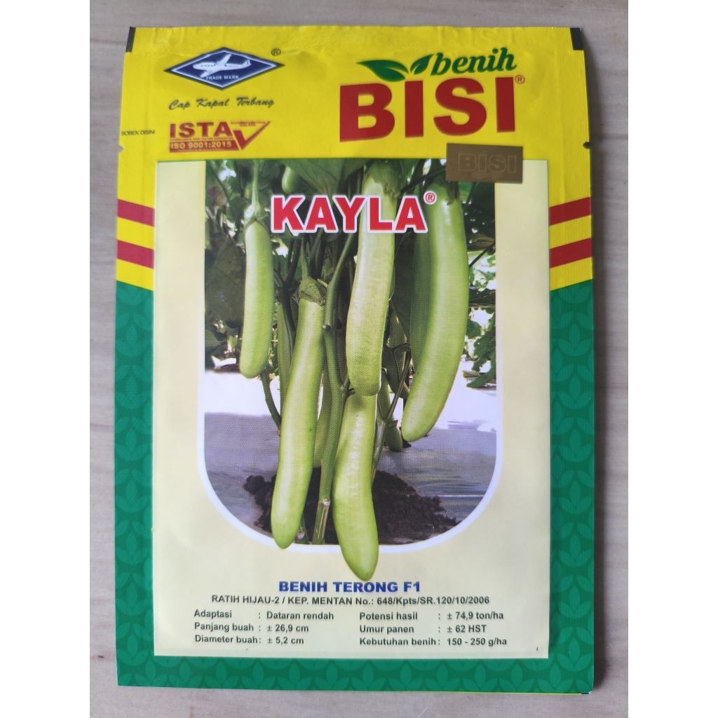BENIH TERONG HIJAU KAYLA 5 GR - PT BISI