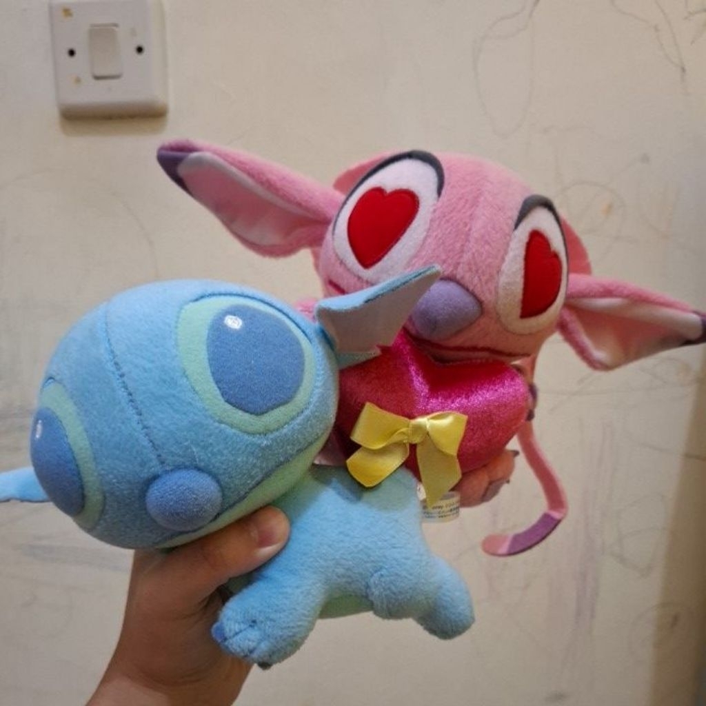 boneka stitch dan Angel sepasang