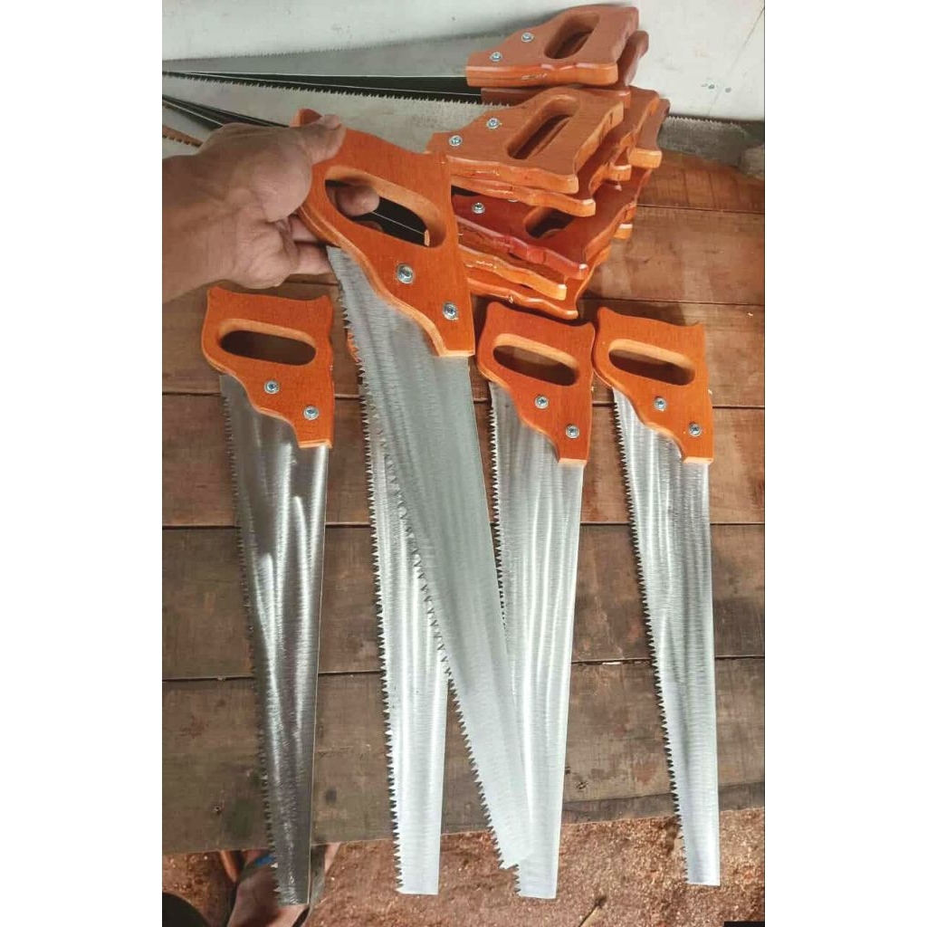 gergaji potong kayu super tajam asli baja
