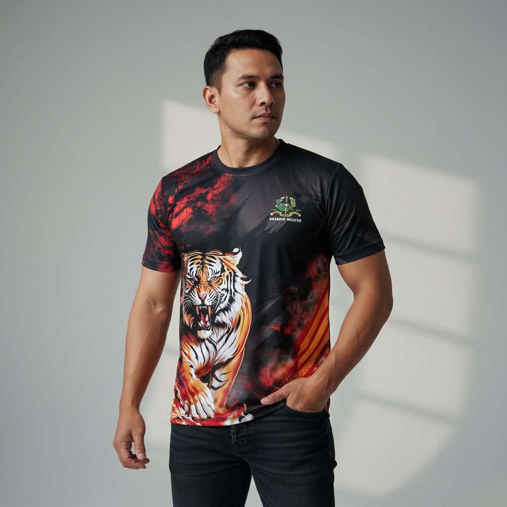 Jersey Akmil Kaos Olahraga Akademi Militer