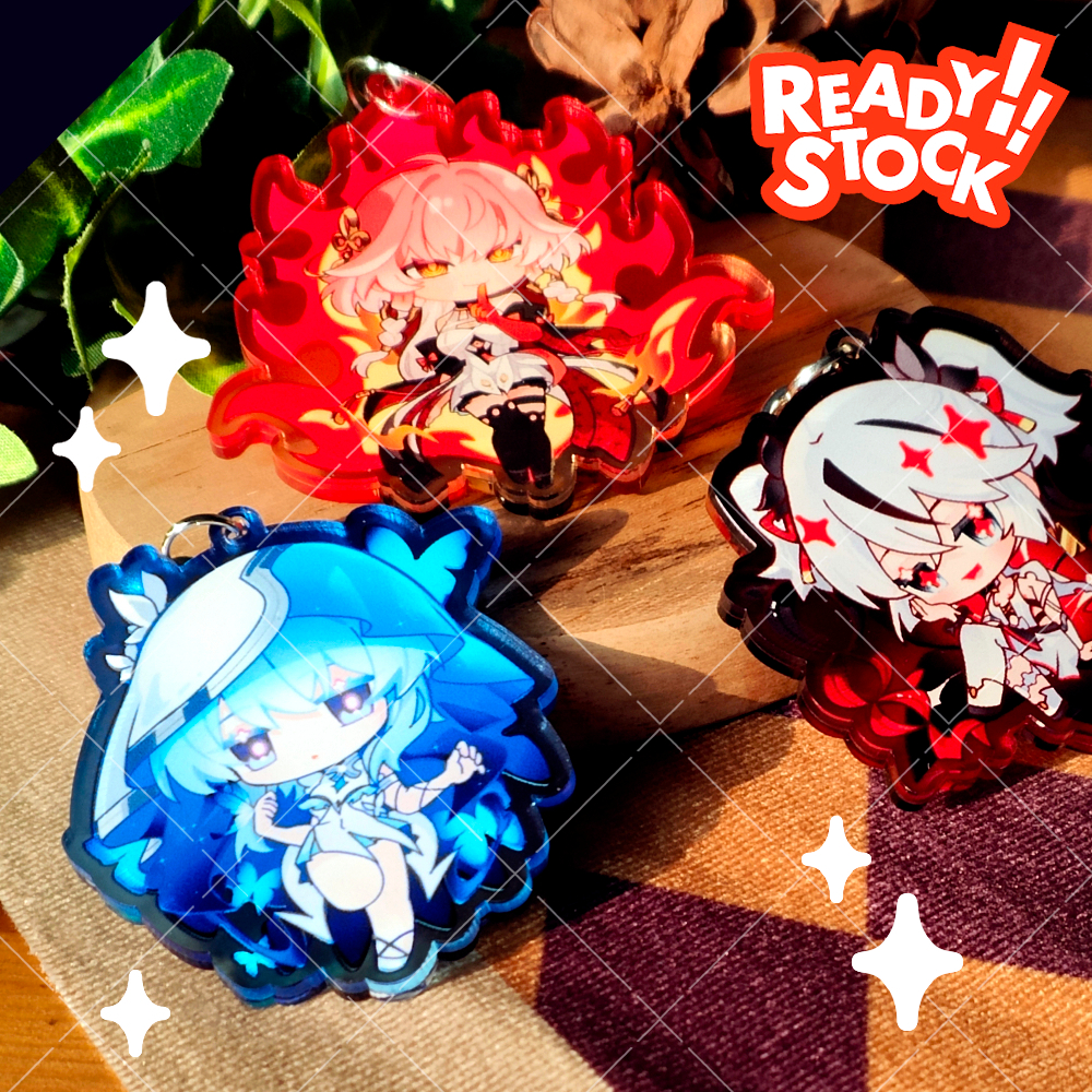 [NEW_V1] Wuthering Wave keychain | Gantungan Kunci Wuthering Waves | Wuthering Waves Fanmerch