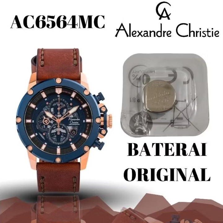 BATERAI JAM ALEXANDRE CHRISTIE ORIGINAL  AC6564MC