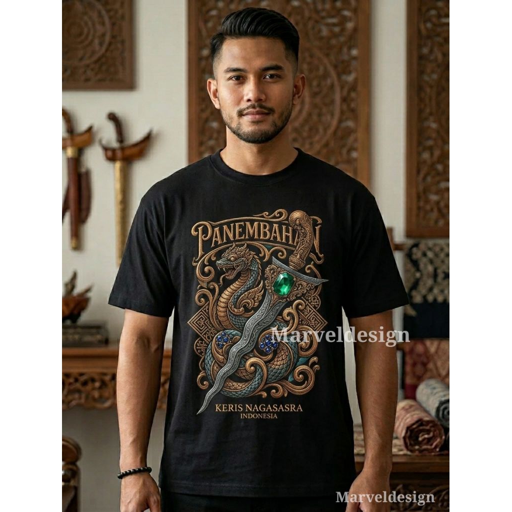 Kaos jawa panembahan keris Naga Sasra Indonesia
