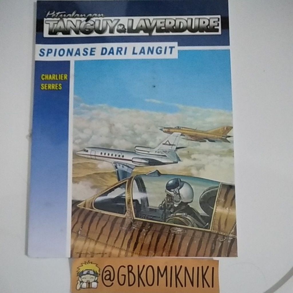 Komik Tanguy & Laverdure Spionase dari Langit