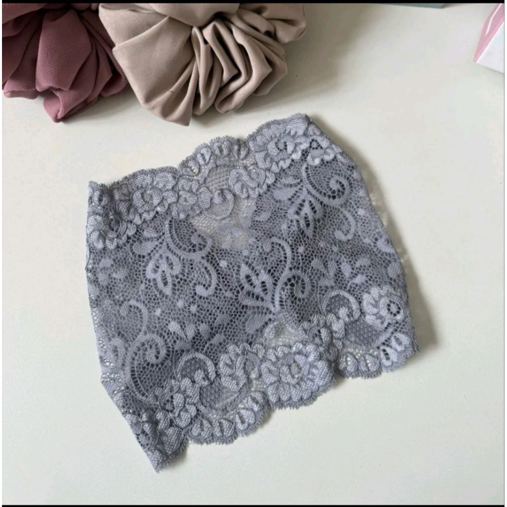 ciput renda full brukat / dalaman kerudung