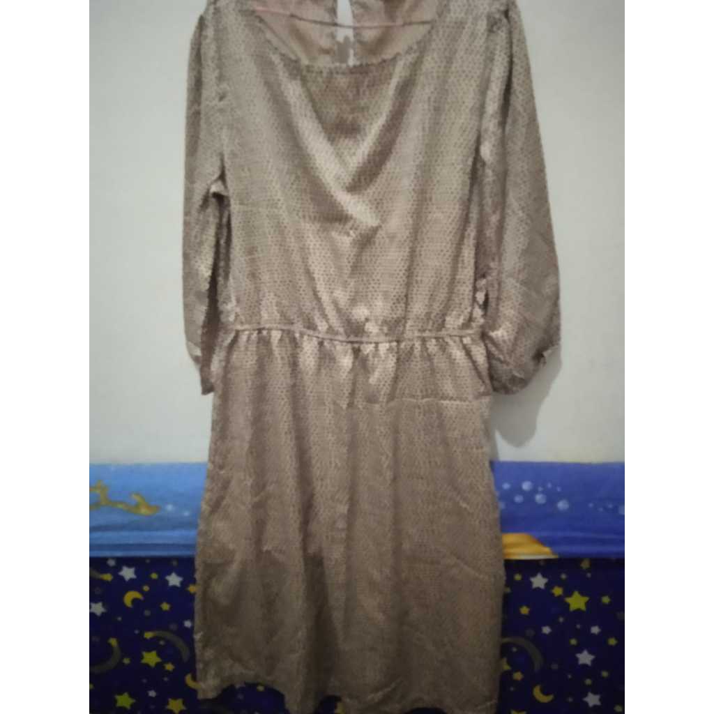 PRELOVED DRESS EXECUTIVE JUMBO BAJU DRESS LENGAN PANJANG GAUN WANITA LENGAN PANJANG EXECUTIVE