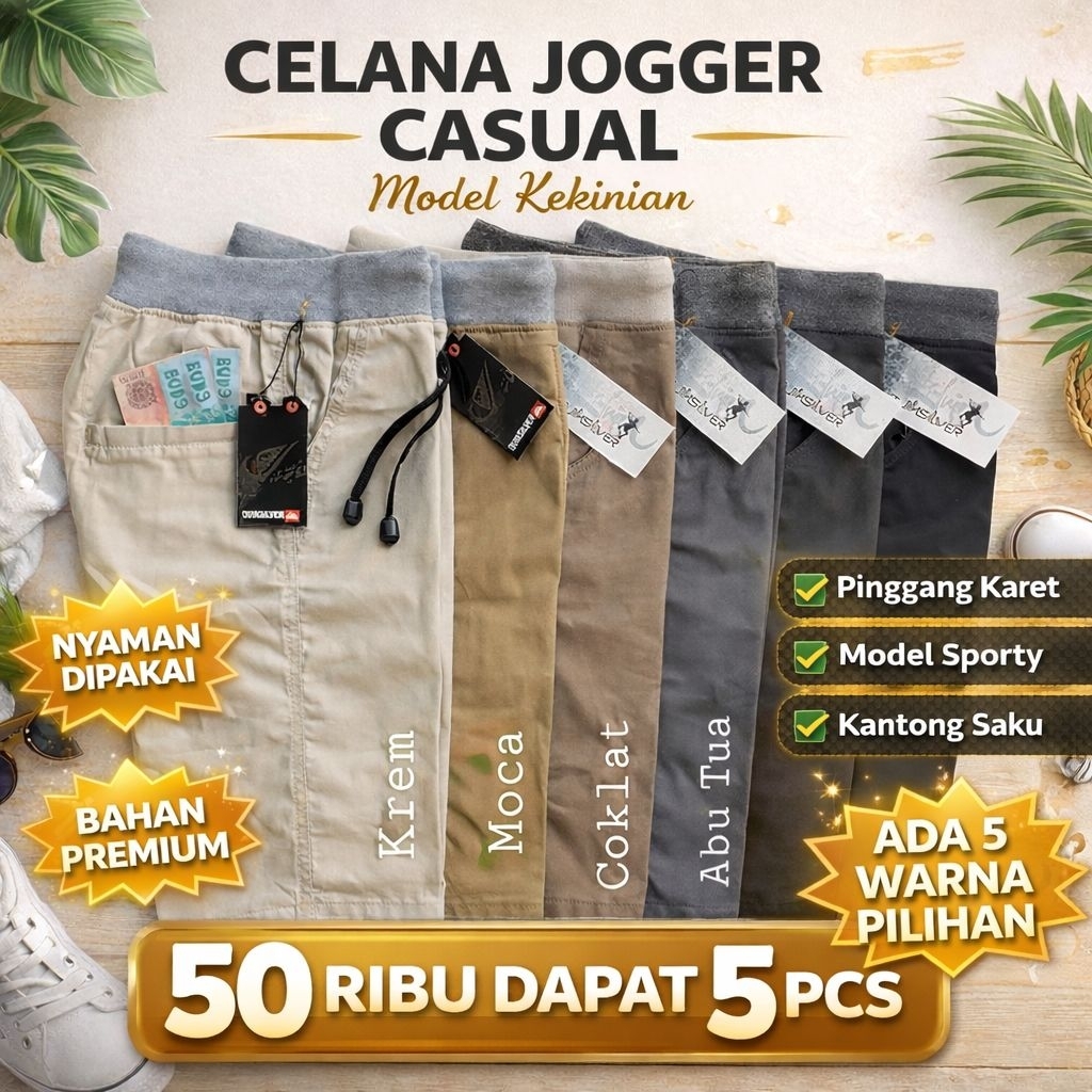 PROMO ISI 5 PCS CELANA CHINOS PENDEK CELANA PENDEK PRIA