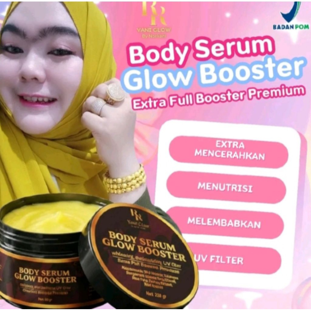 Hb Yani Dosting glow RR kemasan baru  whitening pemutihan mencerahkan
