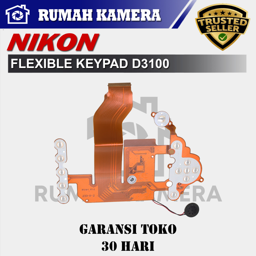 Kabel Flexible Flex Keypad Kamera Nikon D3100 NEW