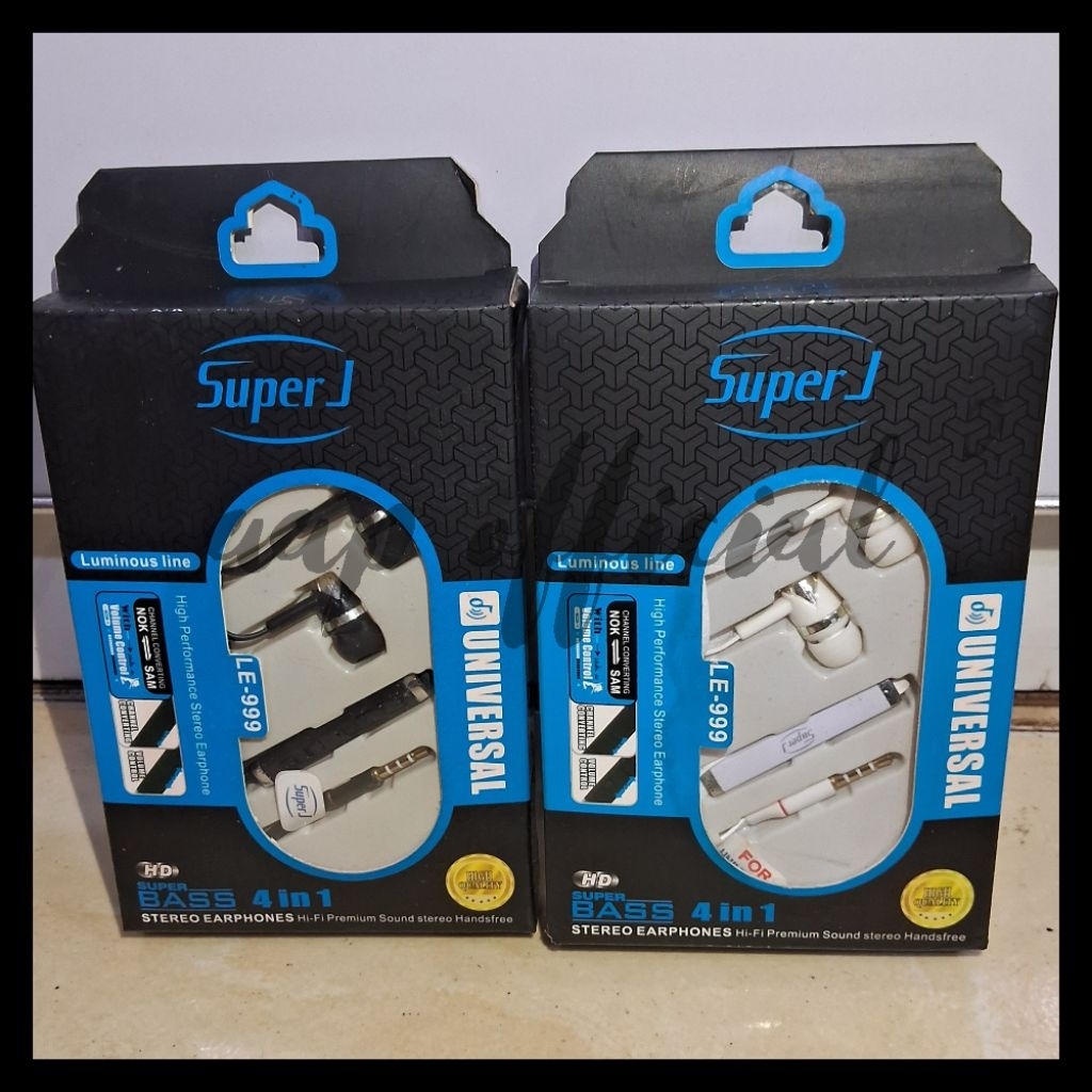 Headset Stereo Earphone Hi-Fi Premium Sound Stereo Super Bass