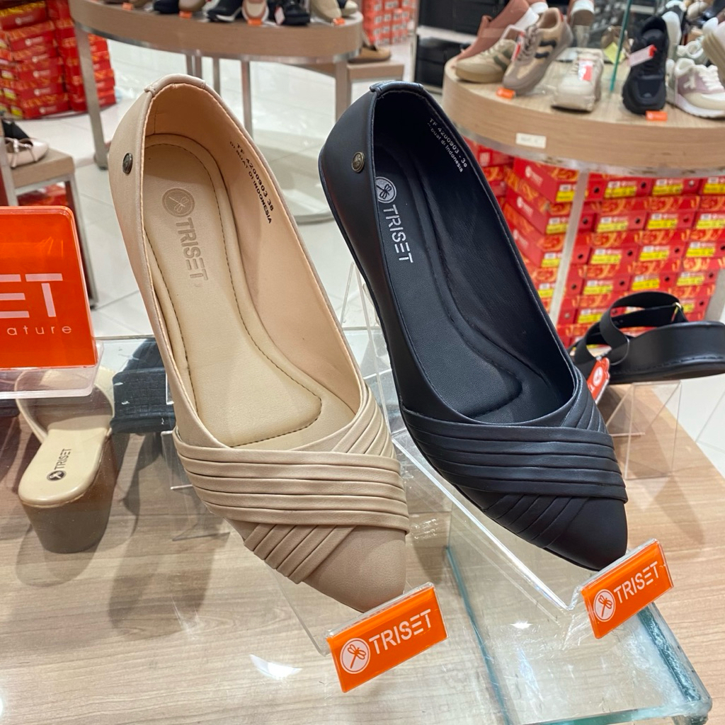 Triset Sepatu Flatshoes Wanita Styling Comfy Fashionable