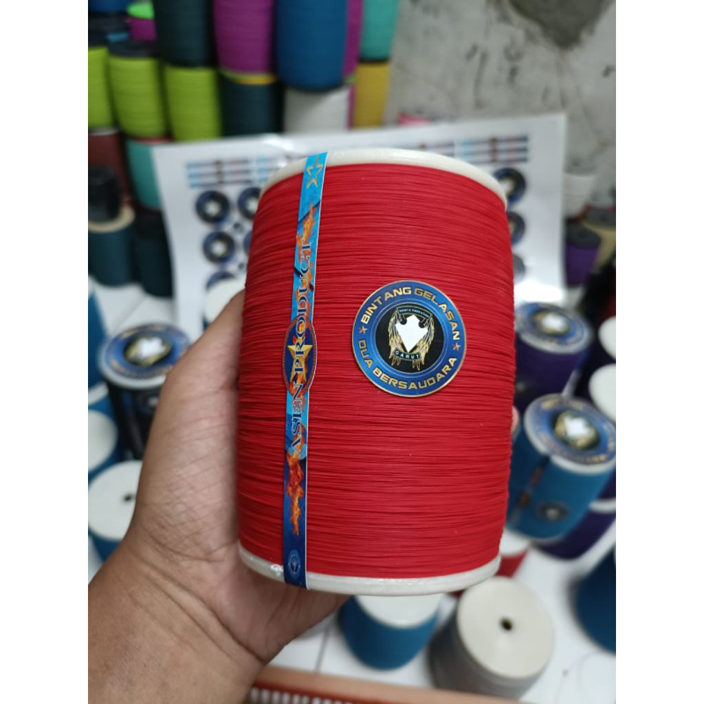 GELASAN INDACHI SPESIAL 6000 YARD SIZE 021-022 TEKSTUR HALUS BERASA BINTANG GELASAN DUA BERSAUDARA