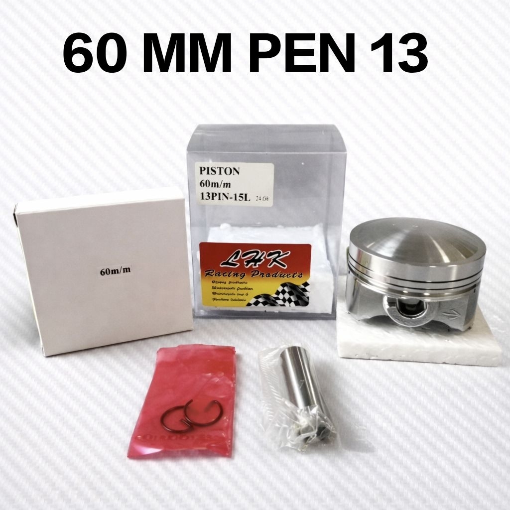 Piston LHK Seher Kit Ket Set Pen 13 Ukuran 60 MM PIN 13