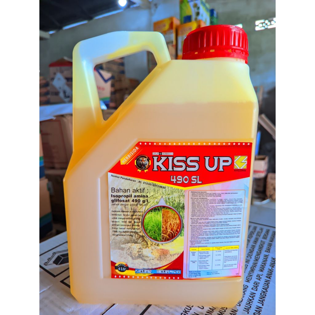 Herbisida Kiss Up 490 SL 4 Liter | Sistemik, Efektif Basmi Gulma