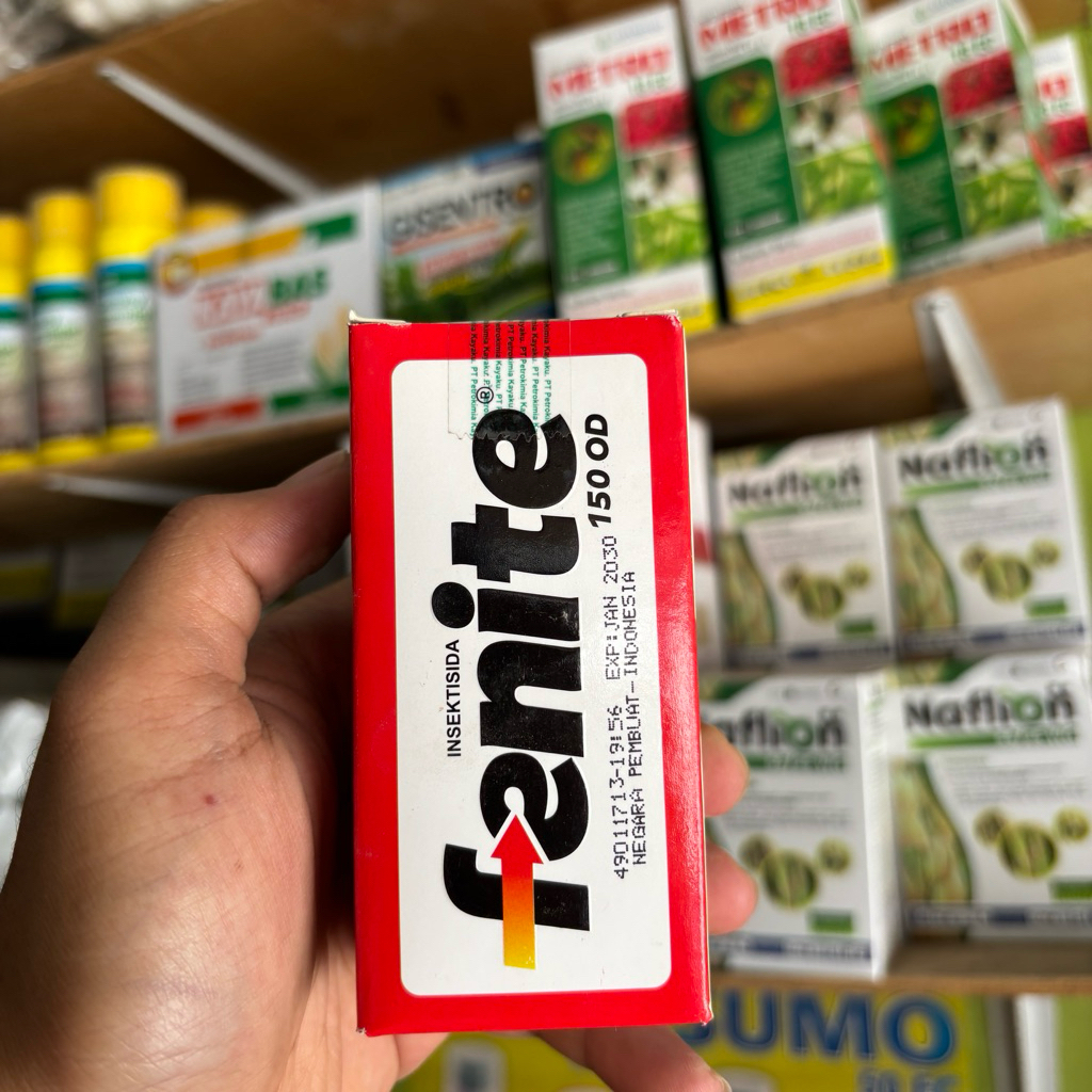 Fenite 150 OD Insektisida Ampuh Ulat dan Pembeku Telur Ulat Obat Hama Tanaman Racun Sistemik