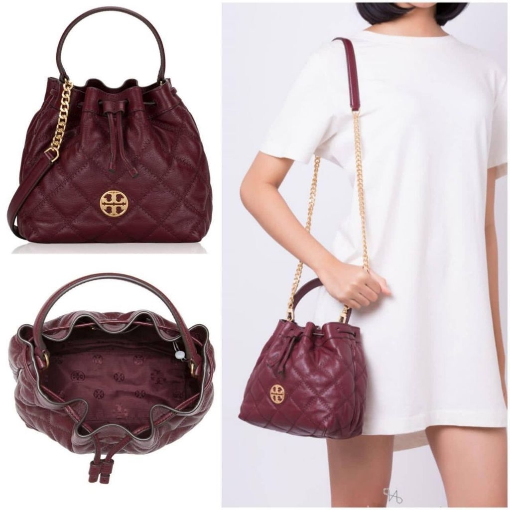 Tas TB Willa Small Drawstring Crossbody sz 23x20x13cm