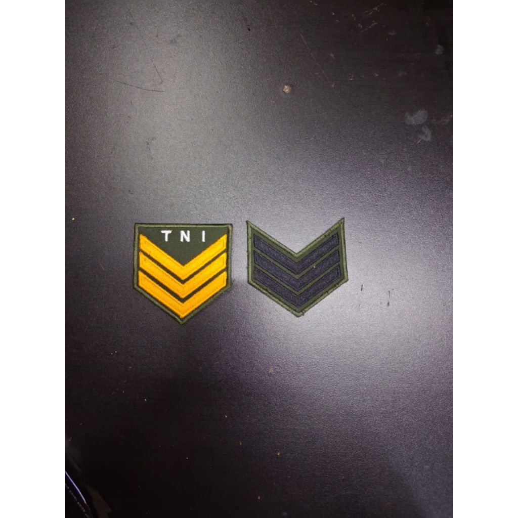 pangkat serka Perkeras pdh pdl tni ad